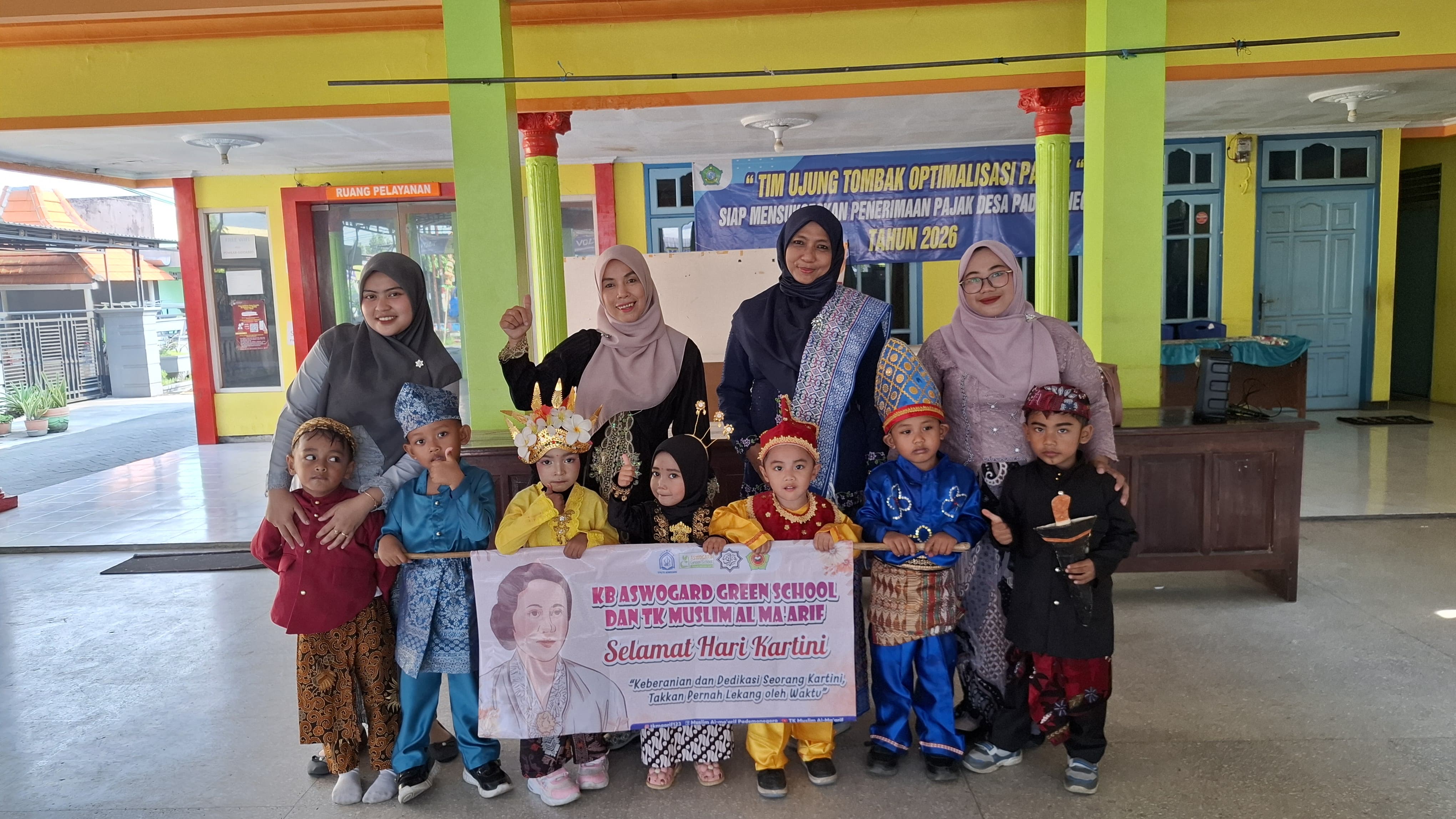 Semangat Kemerdekaan di TK Muslim Al Ma'arif
